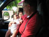 Pastor Jim with baby
