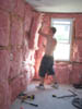29 - Jason insulating  Rosa's bedroom